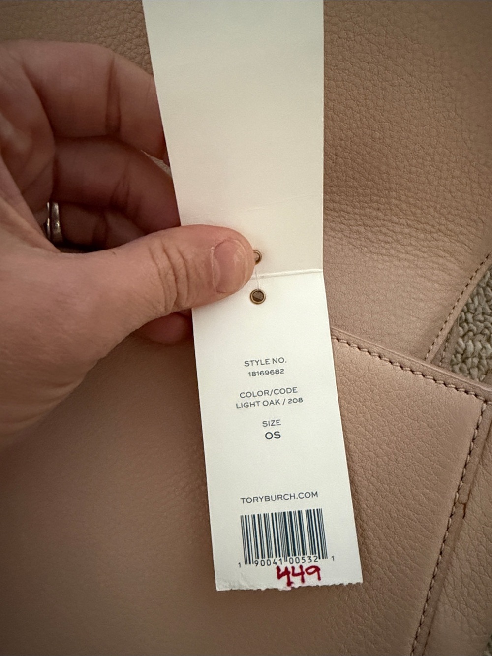 Tory Burch Bryant Blush Pink Chain Crossbody Bag - Picture 2 of 6